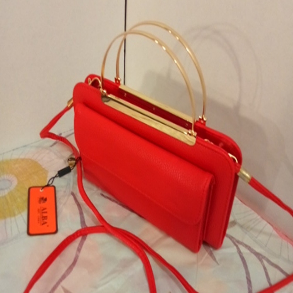 Mini purse red